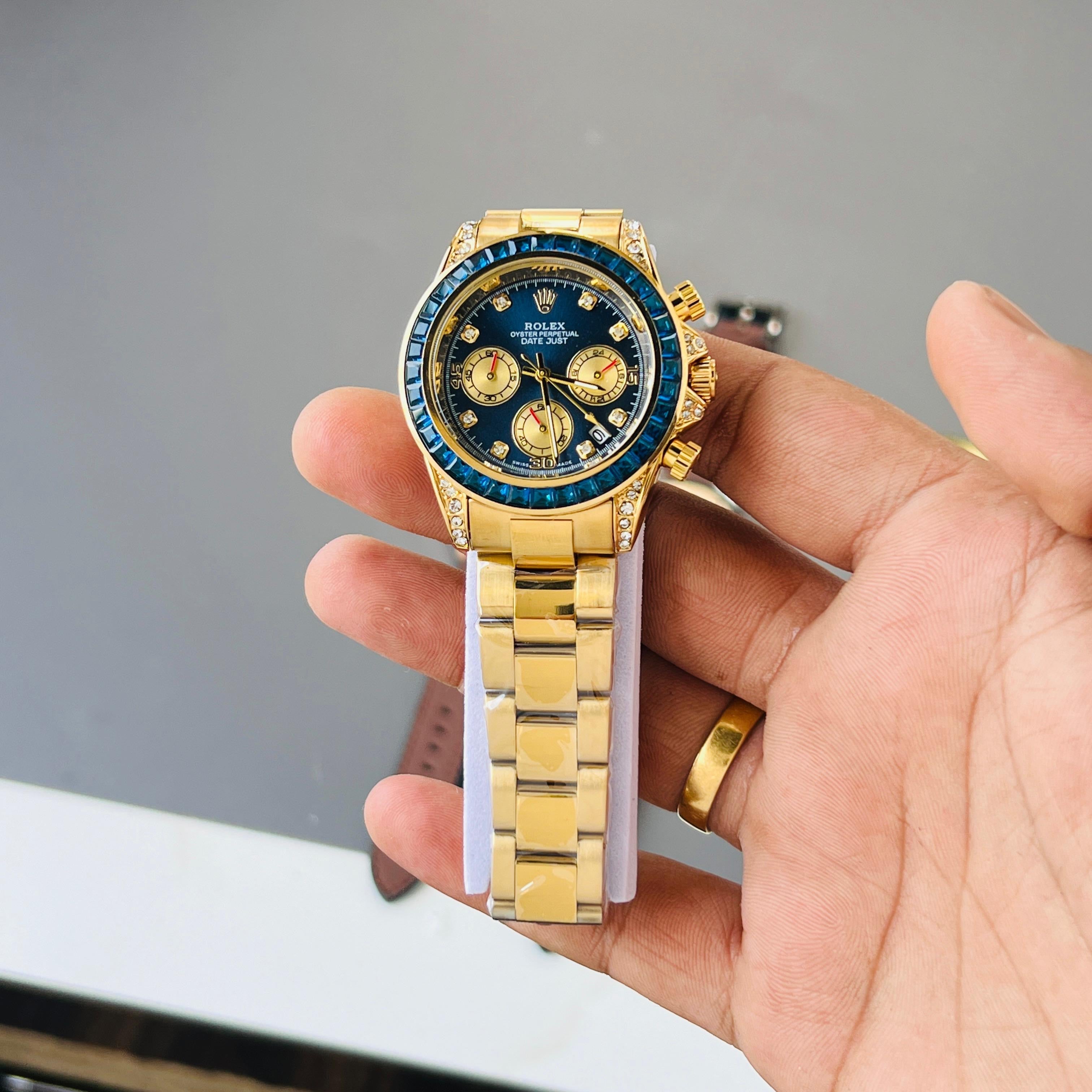 ROLEX RAINBOW Daytona Chosmograph (blue)