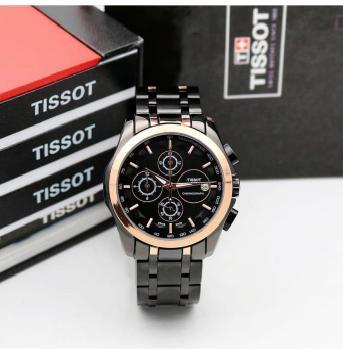 TISSOT 1853 Chronograph Black Strap Date Working Men's Watch