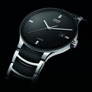RADO JUBLIE BLACK SILVER WITH DATE WORKING (FOR MEN)