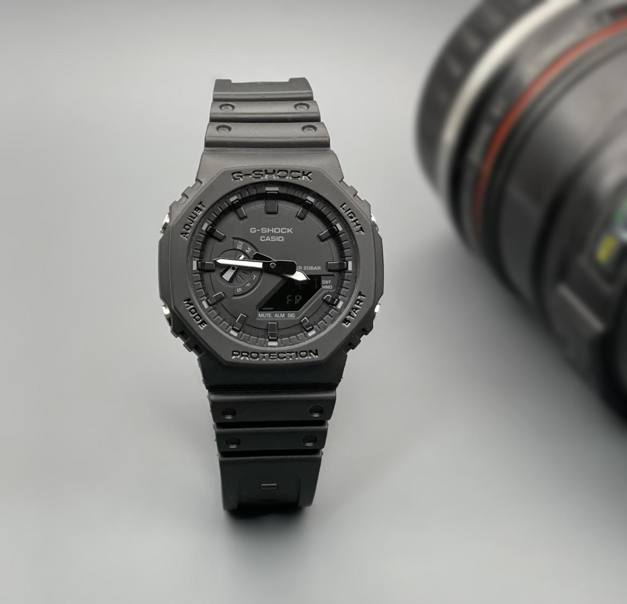 G-Shock Analog Digital Black Color Belt Men’s Watch GA2100-1A1