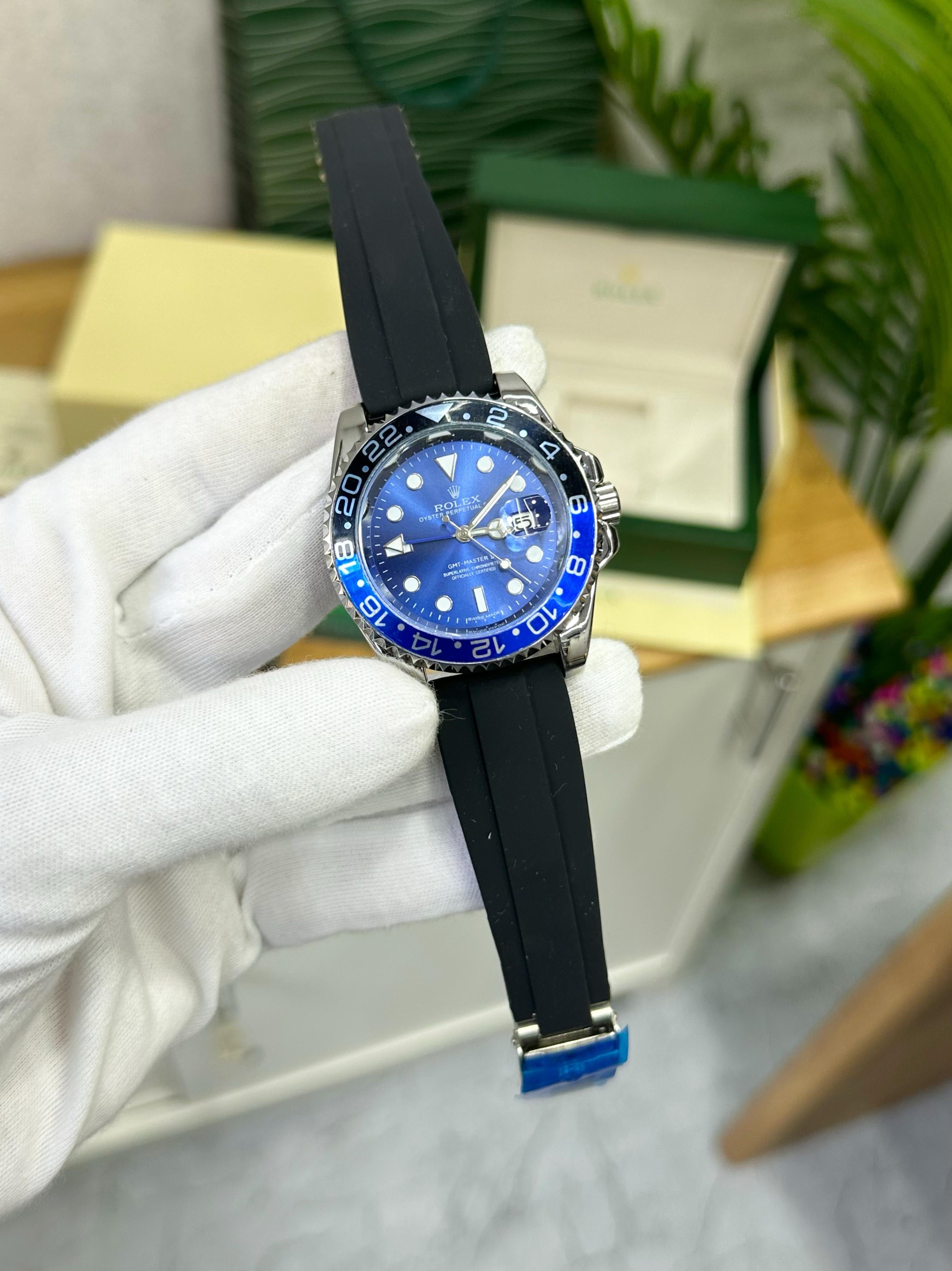 Rolex GMT Silicon belt (Quartz)