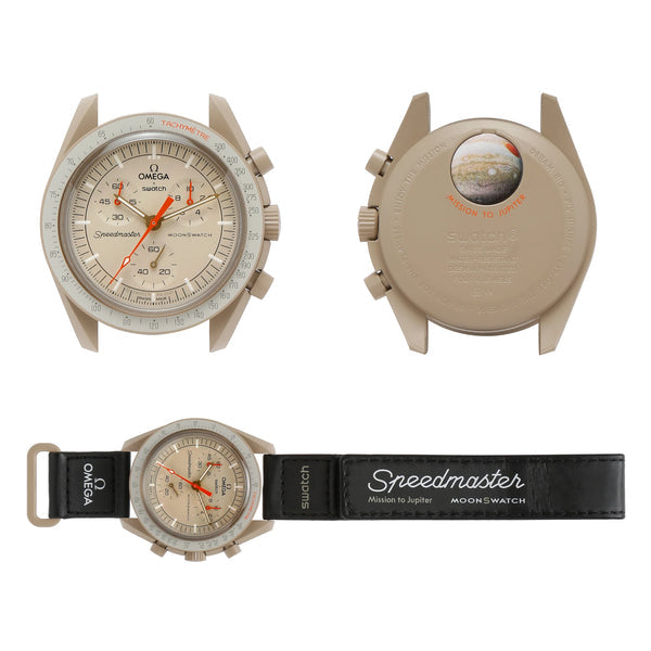 OMEGA X SWATCH MOONSWATCH MissioOMEGA X SWATCH MOONSWATCH Mission To Jupiter Bioceramic Watch Success Active Submit Titlen To Jupiter Bioceramic Watch