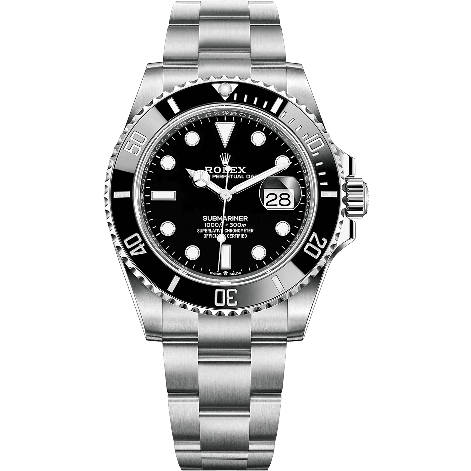 RoleX Submariner silver black (automatic)