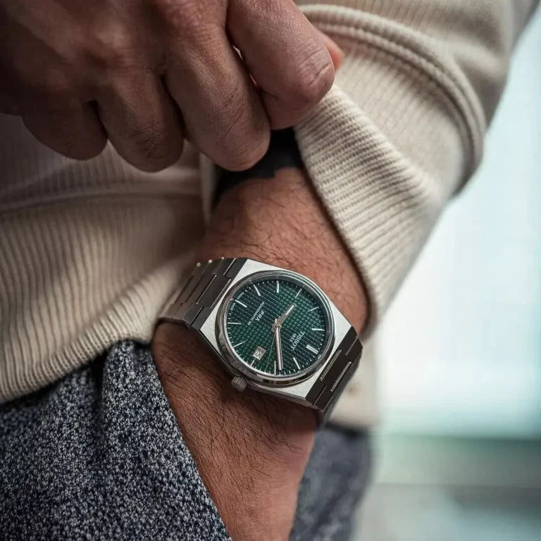 Tissot PRX Powermatic 80 (JAPAN 1st) Green Dial Silver Steel Strap Watch for Men