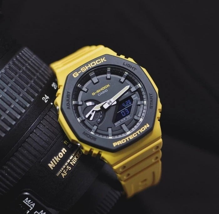 G-Shock Analog Digital Yellow  GA-2110SU-9ADR