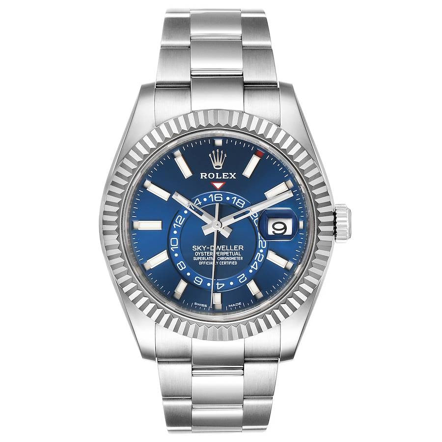 ROLEX Sky-Dweller silver blue (quartz)