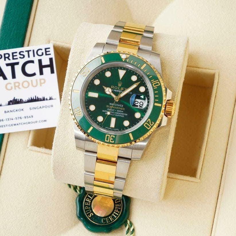 Rolex Submariner Green gold Dual Tone (automatic)