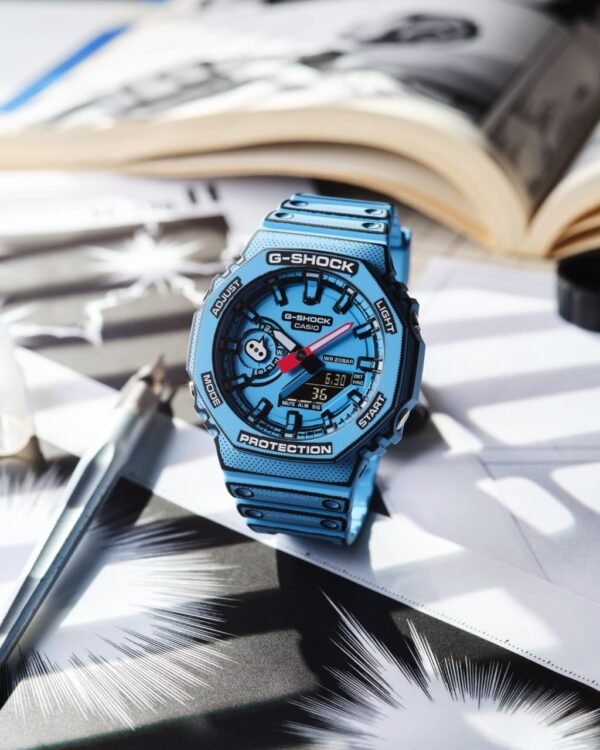 G SHOCK MANGA EDITION BLUE