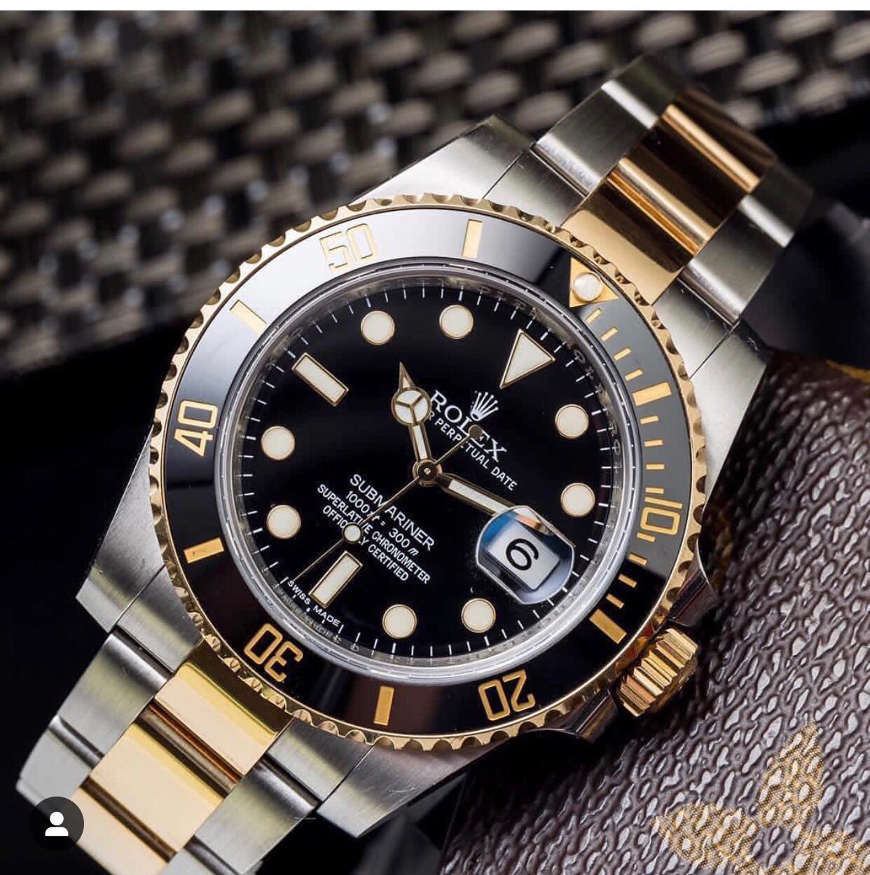 Rolex Submariner Dual Tone  Watch (automatic)