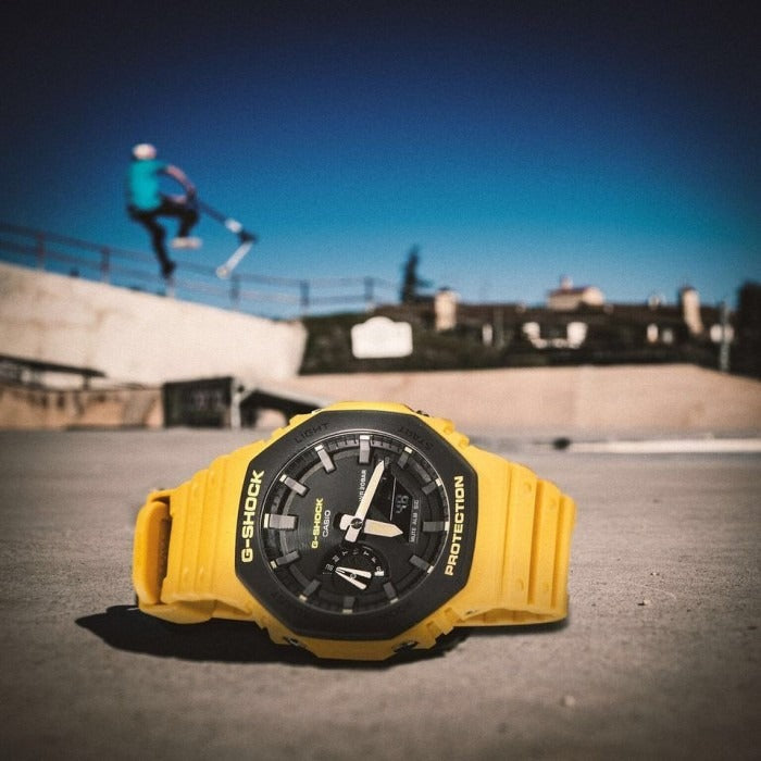 G-Shock Analog Digital Yellow  GA-2110SU-9ADR