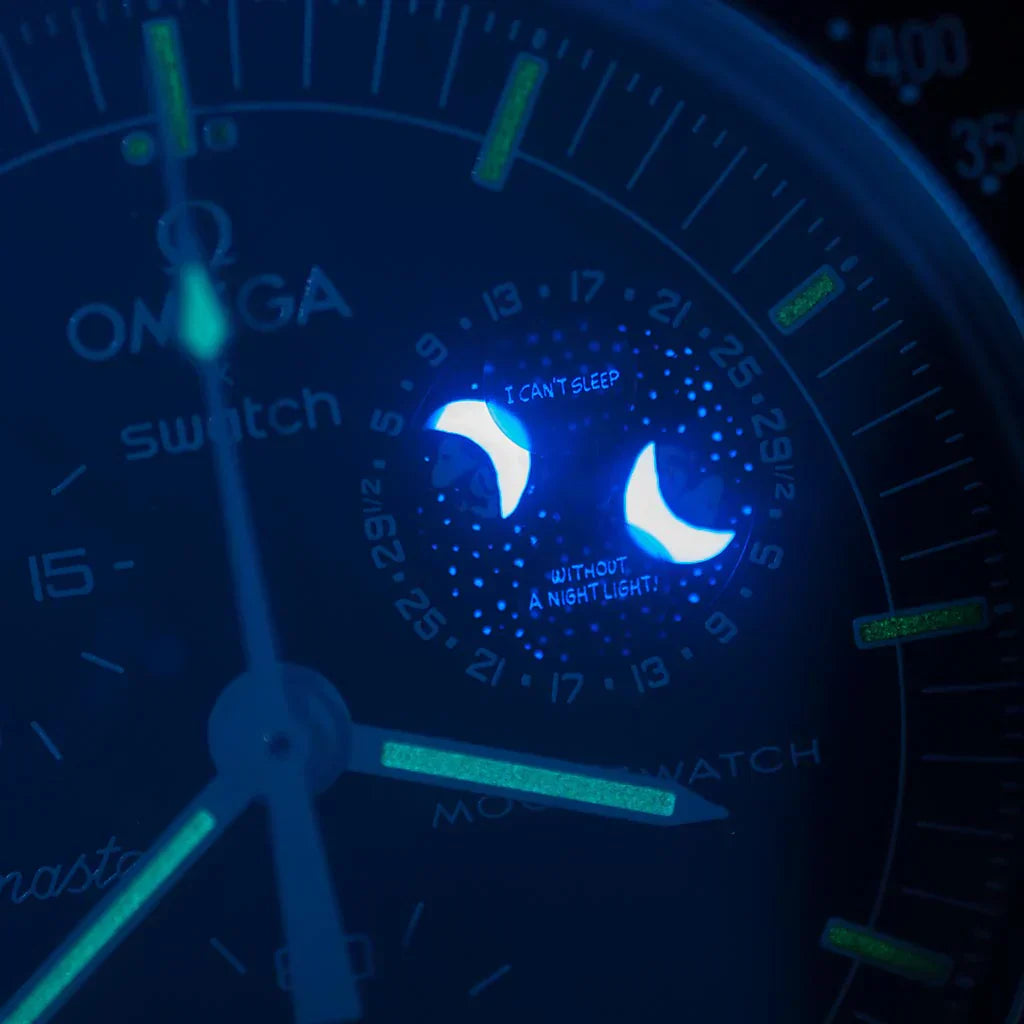 OMEGA X SWATCH MOONSWATCH Mission to The Moon - Black Dial/Black Strap Bioceramic