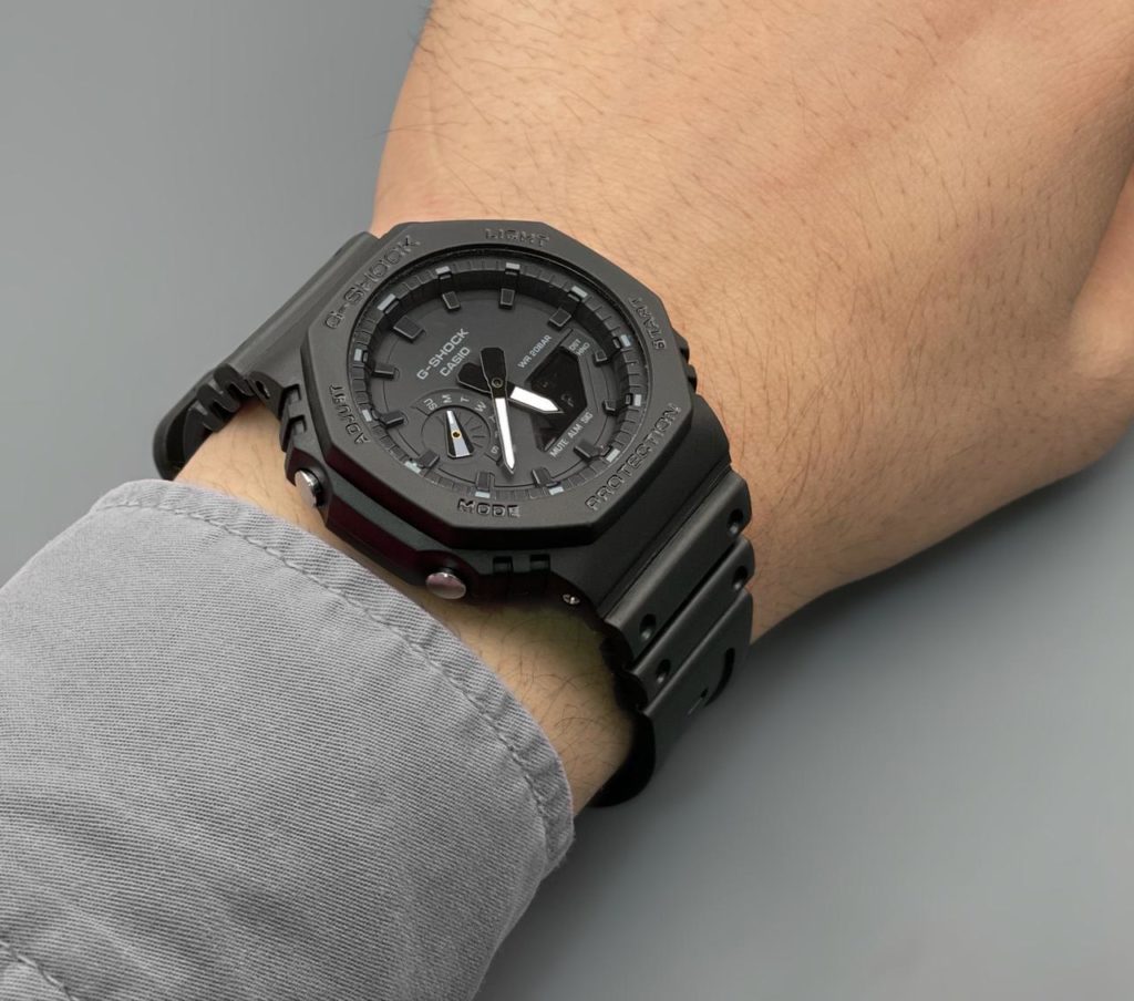G-Shock Analog Digital Black Color Belt Men’s Watch GA2100-1A1