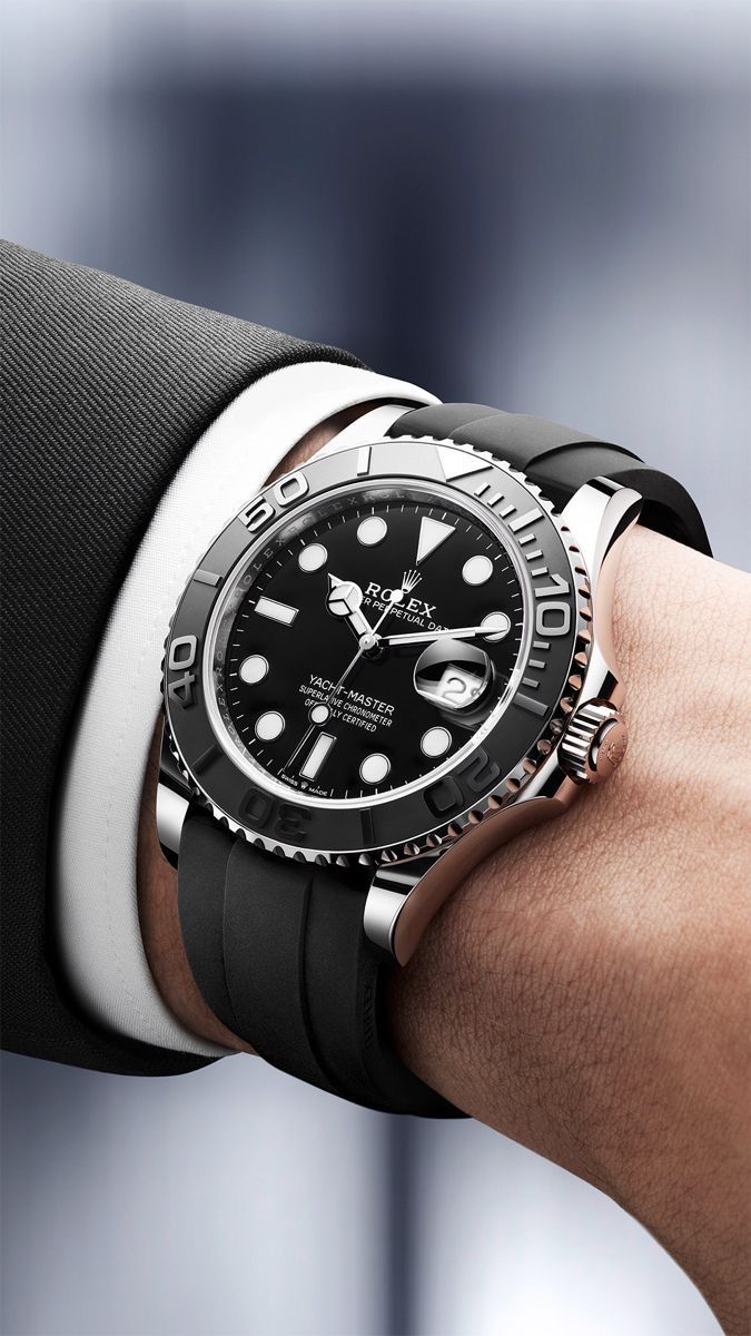 Rolex Yacht-Master Silver Black (quartz)