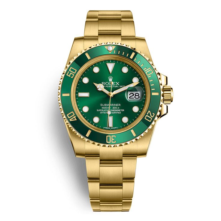 Rolex Submarine gold green (automatic)