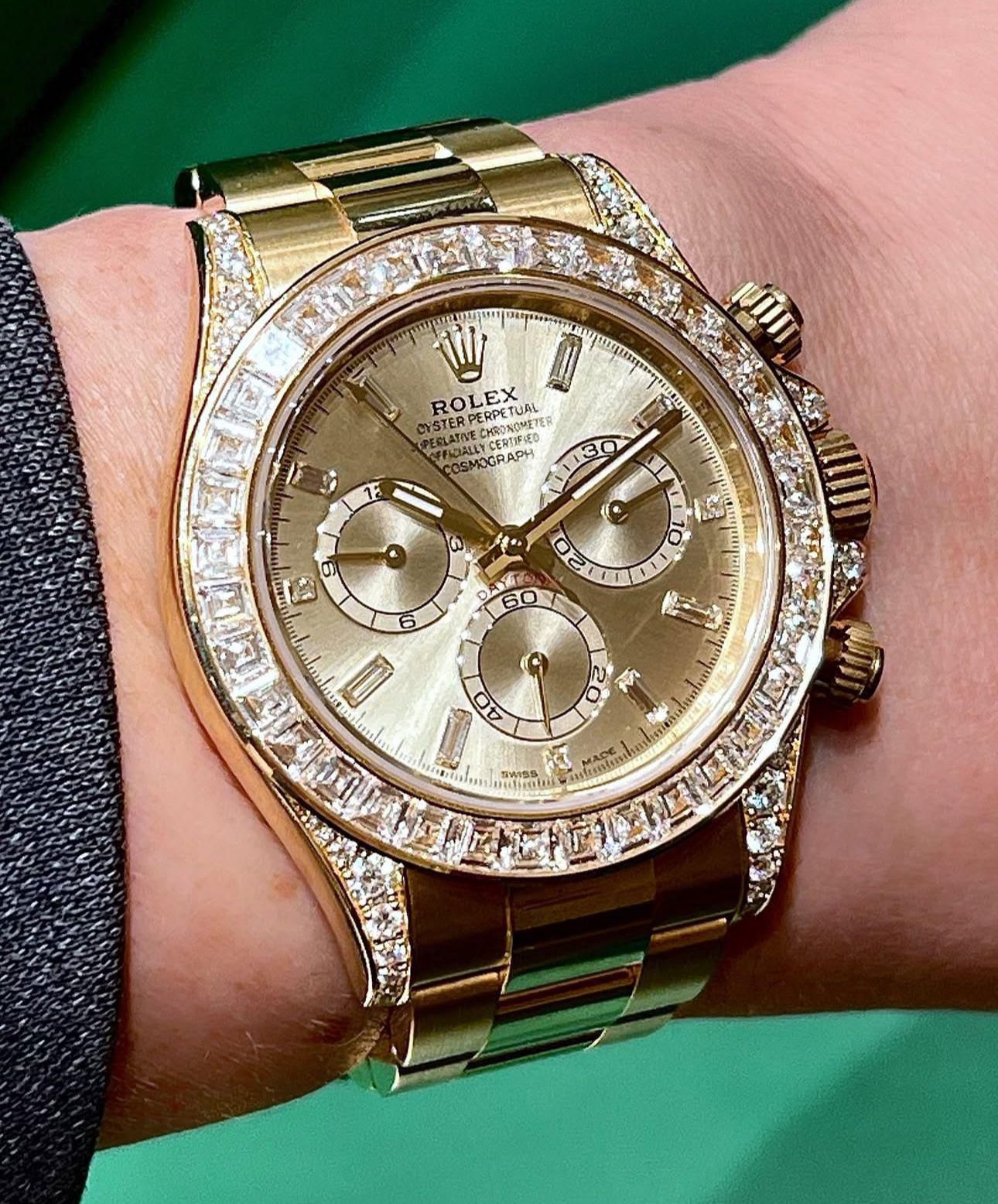 Rolex Diamond gold COSMOGRAPH DAYTONA