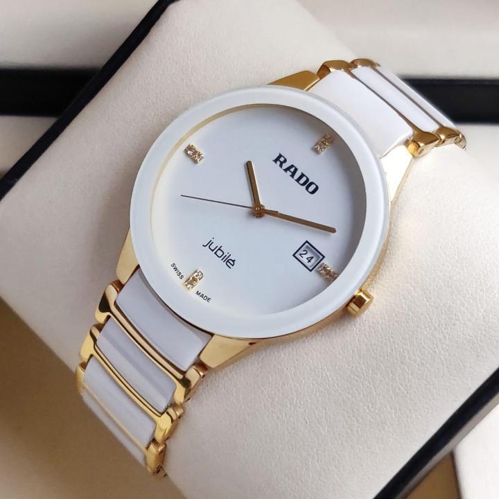 RADO JUBLIE WHITE GOLD WITH DATE WORKING (FOR MEN)