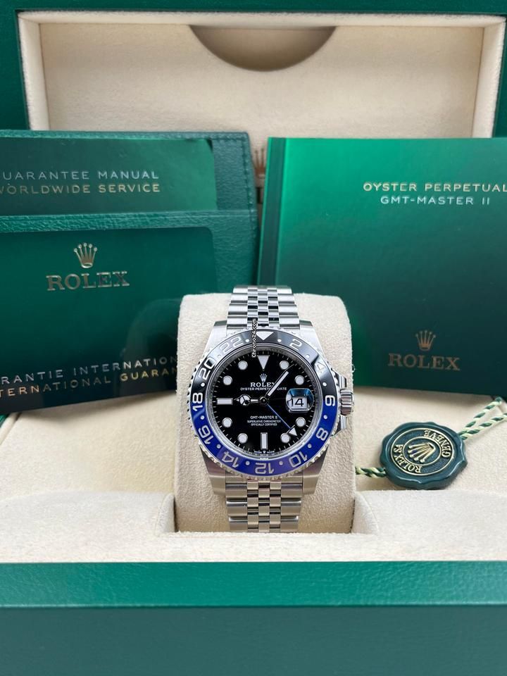 Rolex GMT MASTER ll Batman edition (Quartz)