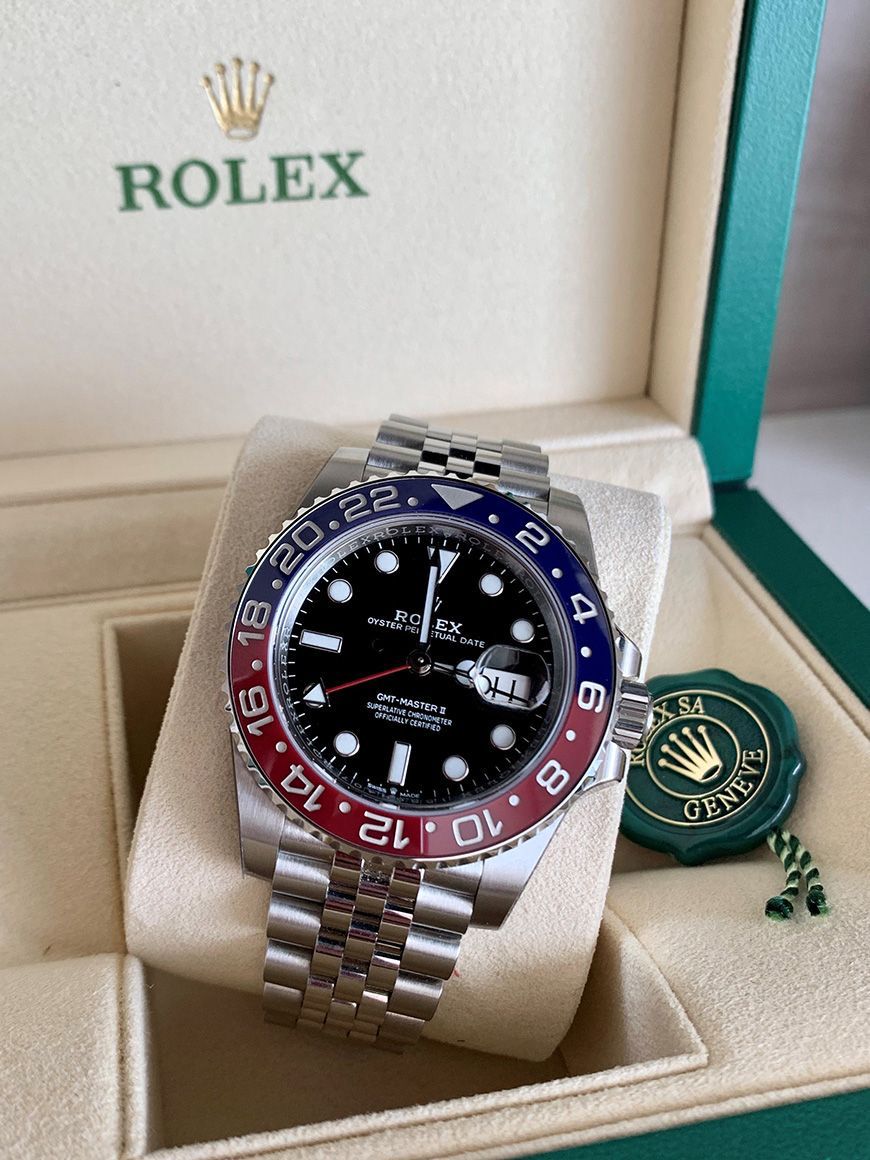 Rolex GMT MASTER ll Pepsi edition (Automatic)