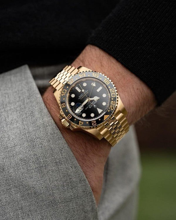 ROLEX GMT MASTER II GOLD (AUTOMATIC)