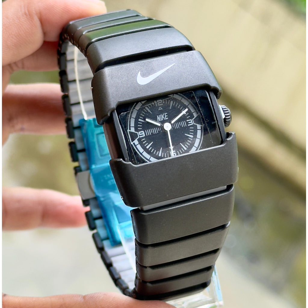 NIKE WATCH ANALOG BLACK (CARBONATE FIBER)