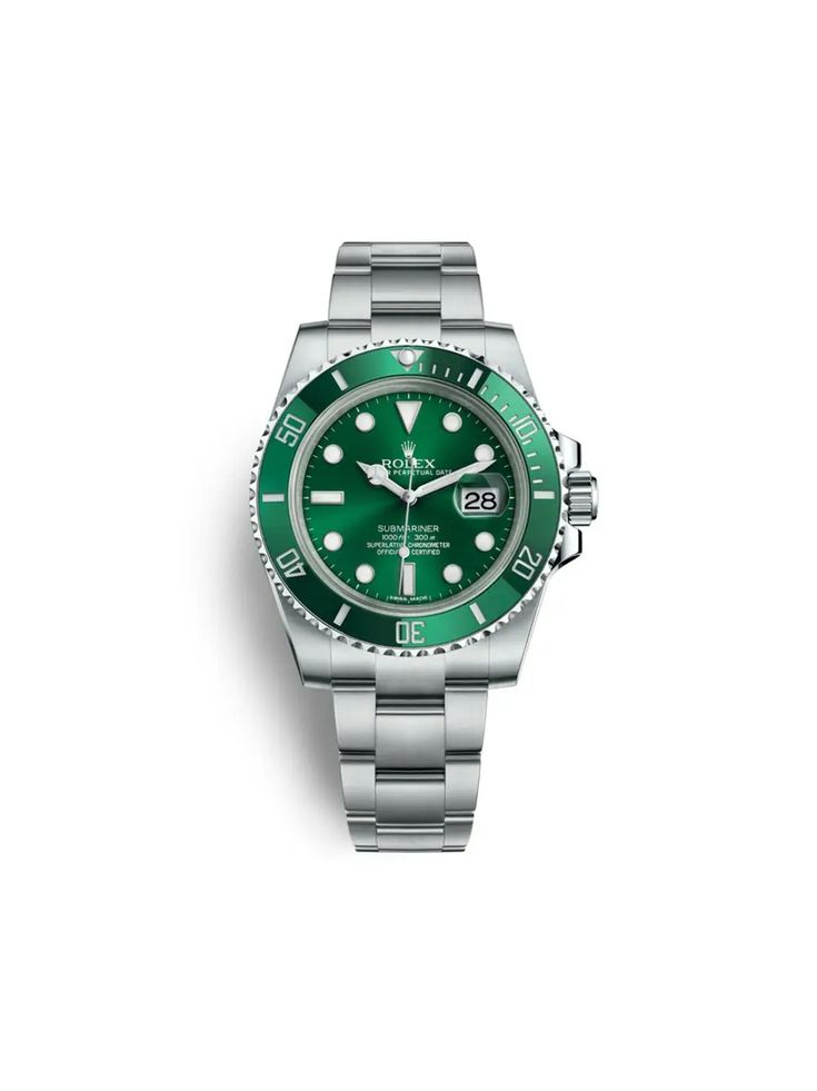 Rolex submariner green silver (cell model)