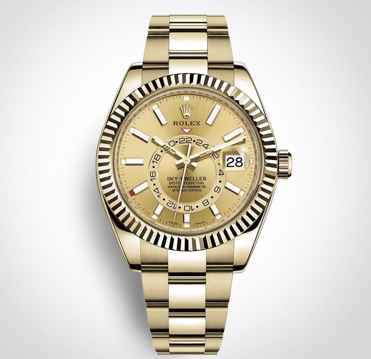 Rolex Sky-Dweller yellow Gold with oyester belt (automatic)