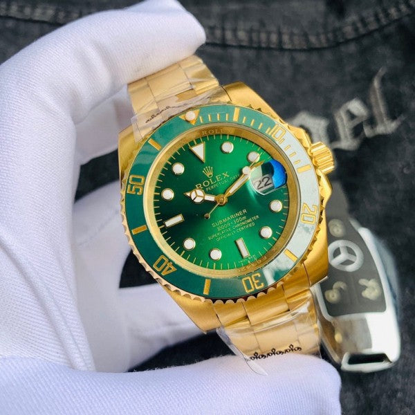Rolex Submarine gold green (automatic)