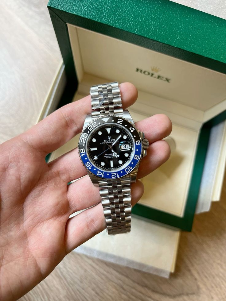 Rolex GMT MASTER ll Batman edition (Quartz)