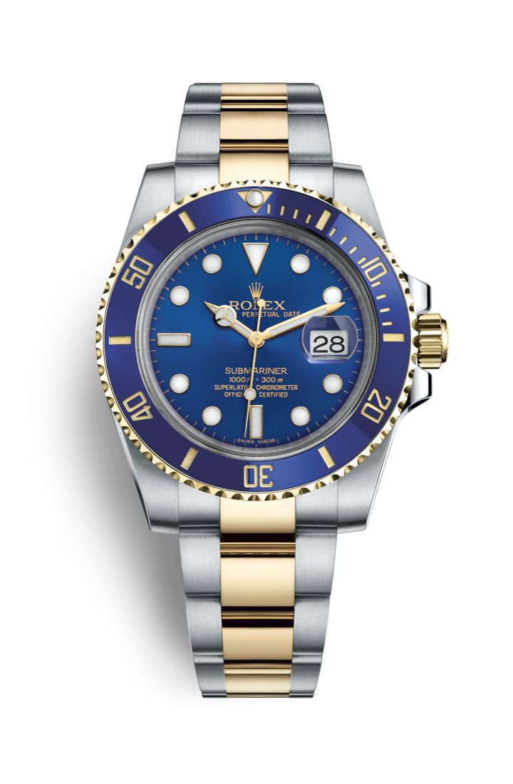 Rolex Submariner Blue Dial  Dual Tone (automatic)