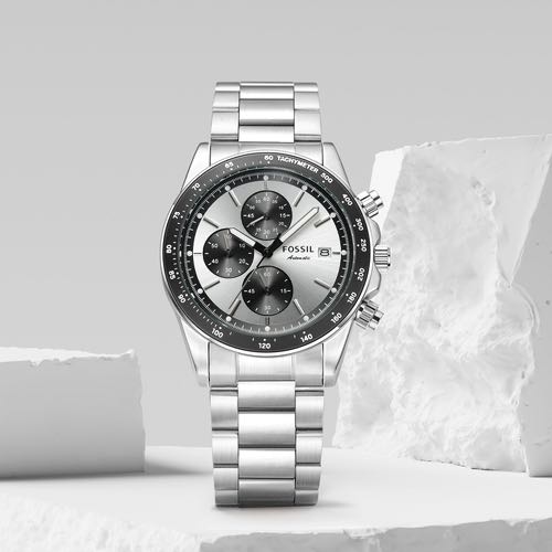 FOSSIL AUTOCROSS CHRONOGRAPH WATCH (SILVER)