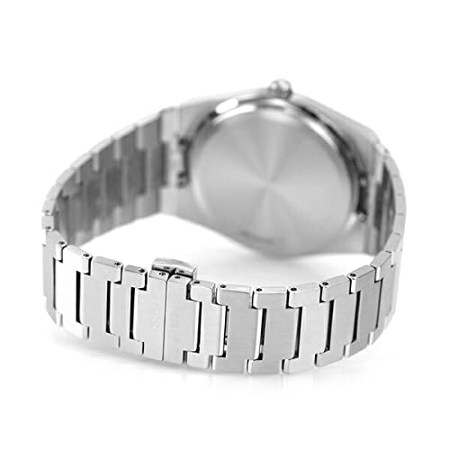 TISSOT PRX Powermatic 80 Black Dial Silver Steel Strap Watch for Men