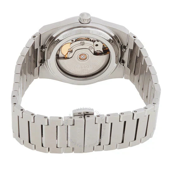 TISSOT PRX Powermatic 80 (AUTOMATIC) White Dial Silver Steel Strap Watch for Men