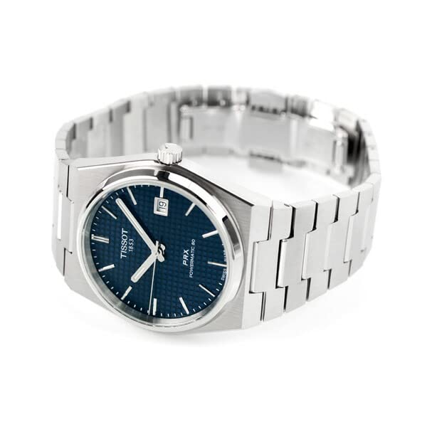 Tissot PRX Powermatic 80 (JAPAN 1st) Blue Dial Silver Steel Strap Watch for Men