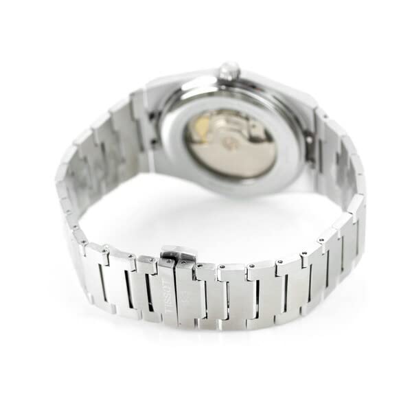 Tissot PRX Powermatic 80 Blue Dial Silver Steel Strap Watch for Men